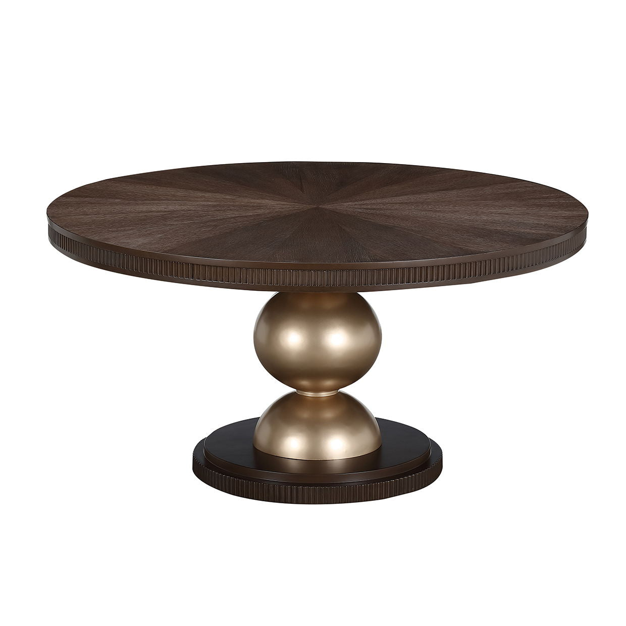West Kensington - Round Dining Table - Medium Espresso - Best Buy Furniture