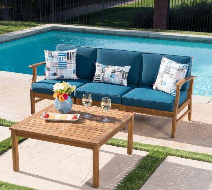 Perla - 3 Seater Sofa And Table Set - Best Buy Furniture