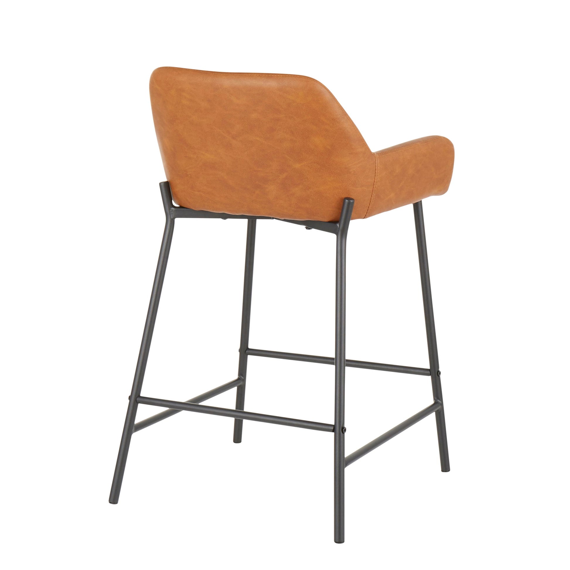 Daniella - Industrial Fixed Height Counter Stool (Set of 2) - Best Buy Furniture
