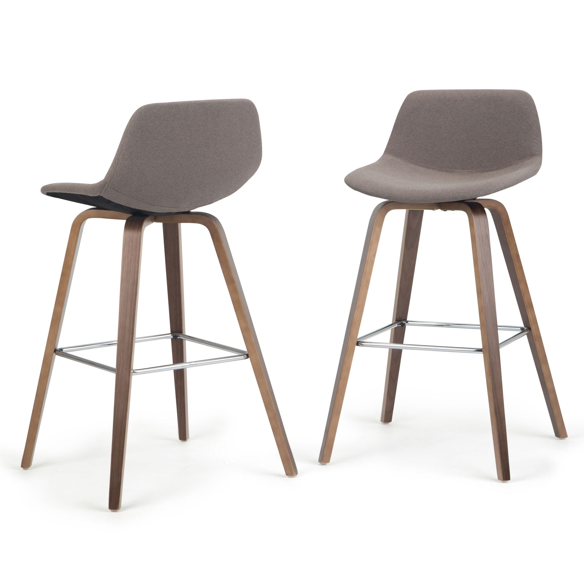 Randolph - Bentwood Multifunctional Counter / Bar Height Stool (Set of 2) - Best Buy Furniture