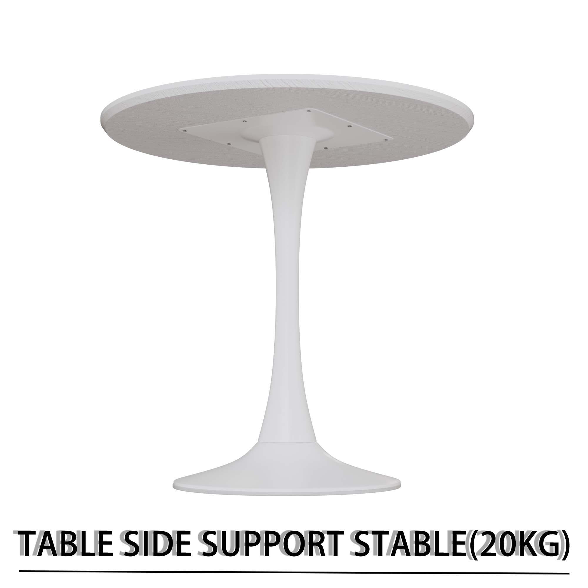Round Dining Table Set With Tulip Design And 2 Chairs - Best Buy Furniture