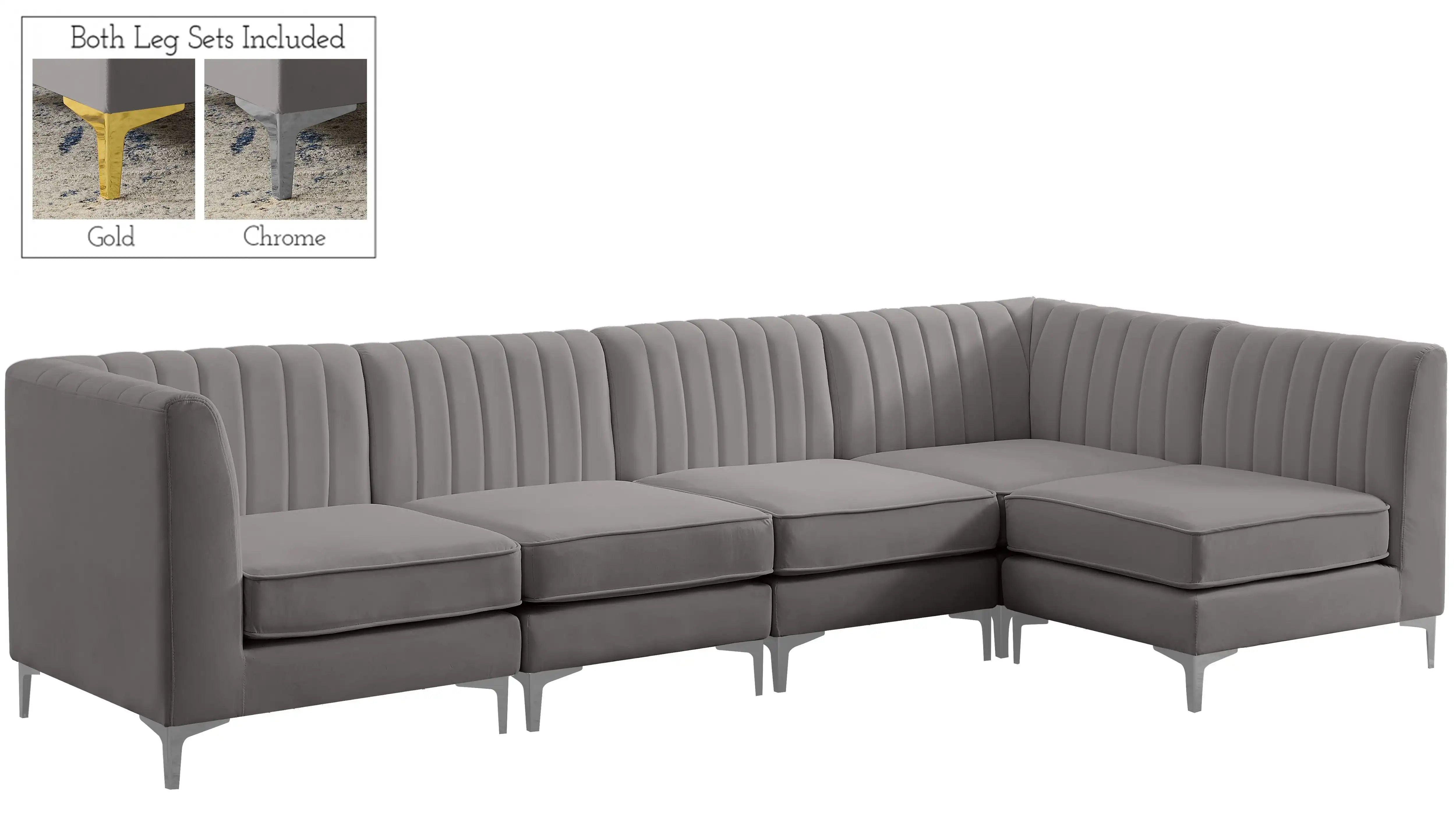 Alina - 5 Piece Modular Sectional - Best Buy Furniture