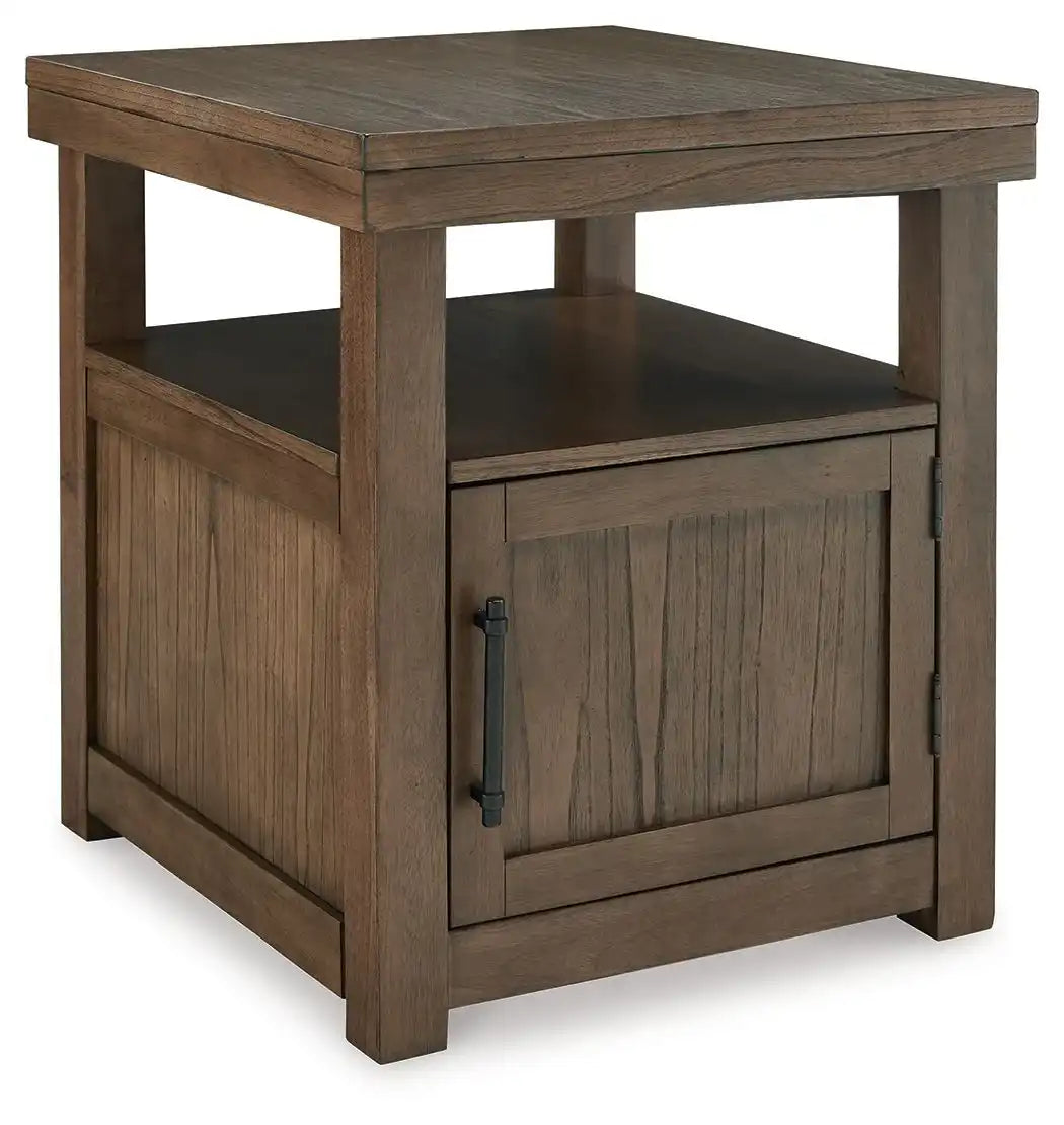 Boardernest - Rectangular End Table - Brown - Best Buy Furniture