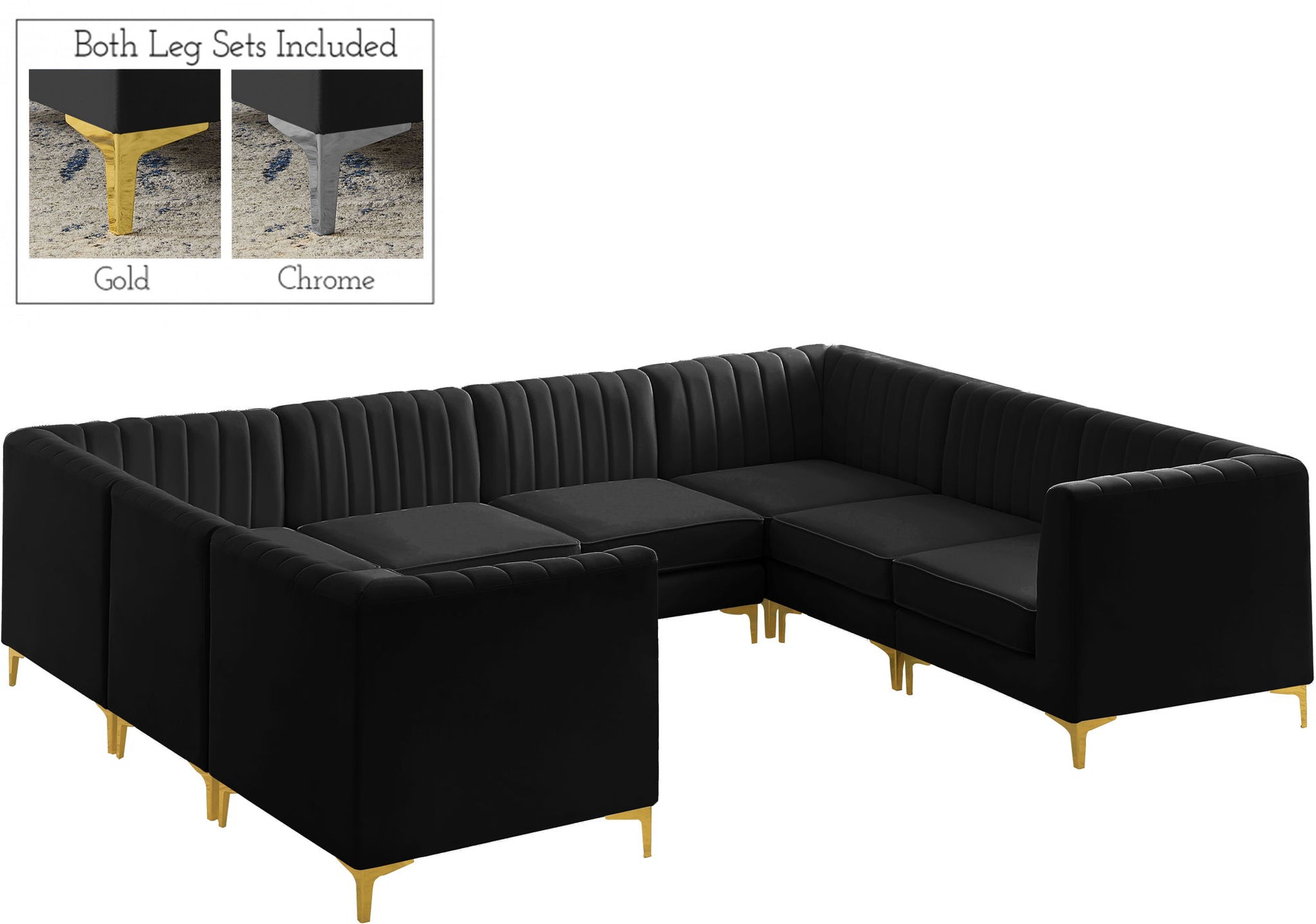 Alina - 8 Piece Modular Sectional - Best Buy Furniture