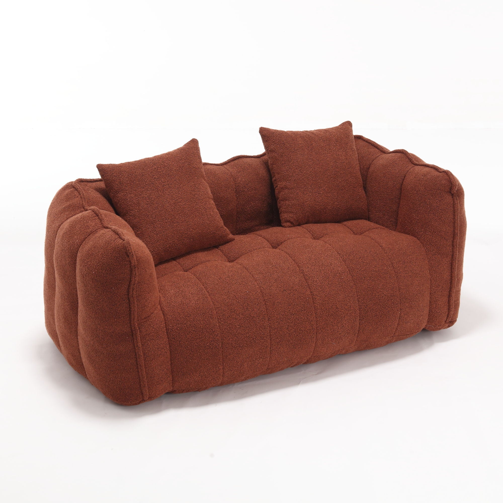 Cozy Beanbag Chair With High Resilience Foam Core For 2 - Best Buy Furniture