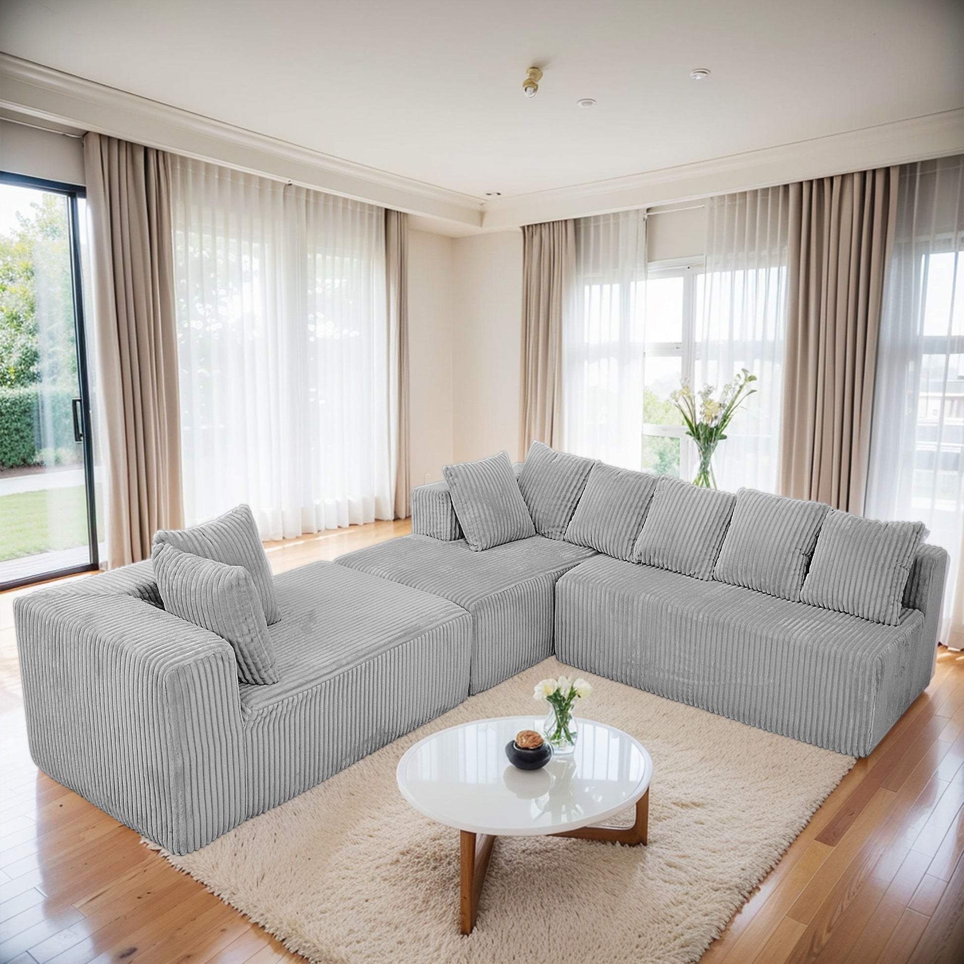 Modular U Shaped Sectional Sofa - Best Buy Furniture