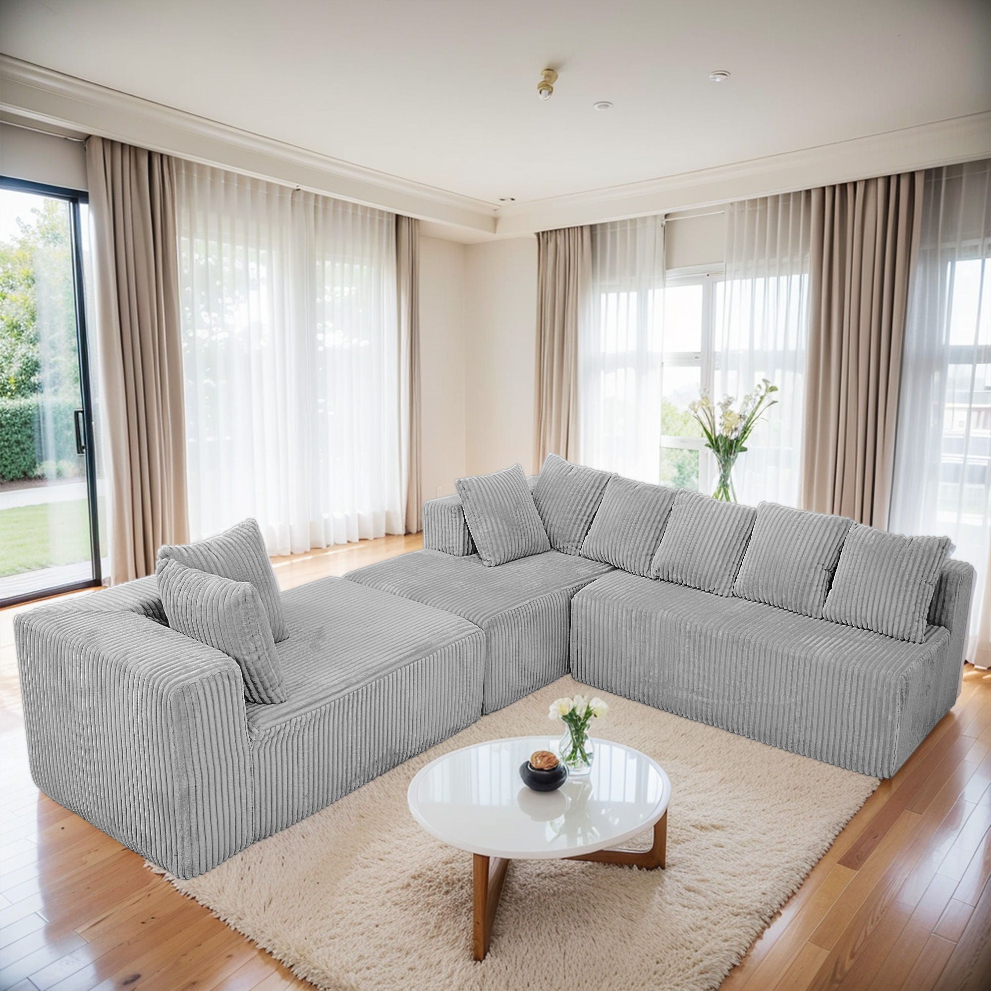 Modular U Shaped Sectional Sofa - Best Buy Furniture