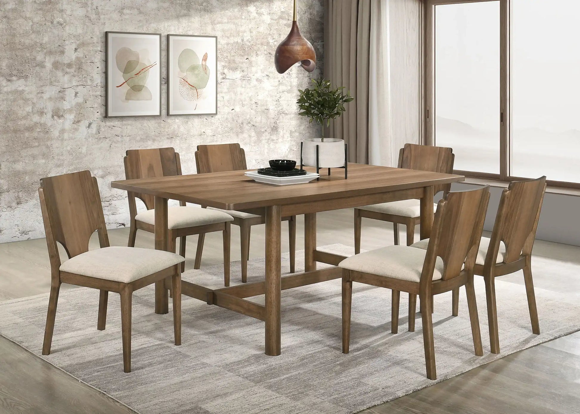 Biltmore - Wood Dining Table Set - Best Buy Furniture