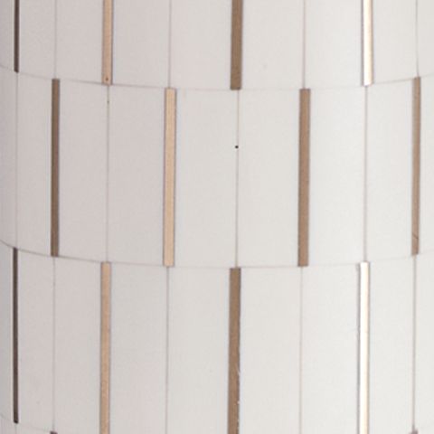 Faridworth - Poly Table Lamp - White / Gold Finish - Best Buy Furniture