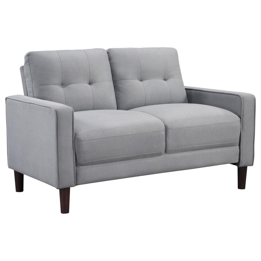 Bowen - Upholstered Track Arm Tufted Sofa Set - Best Buy Furniture