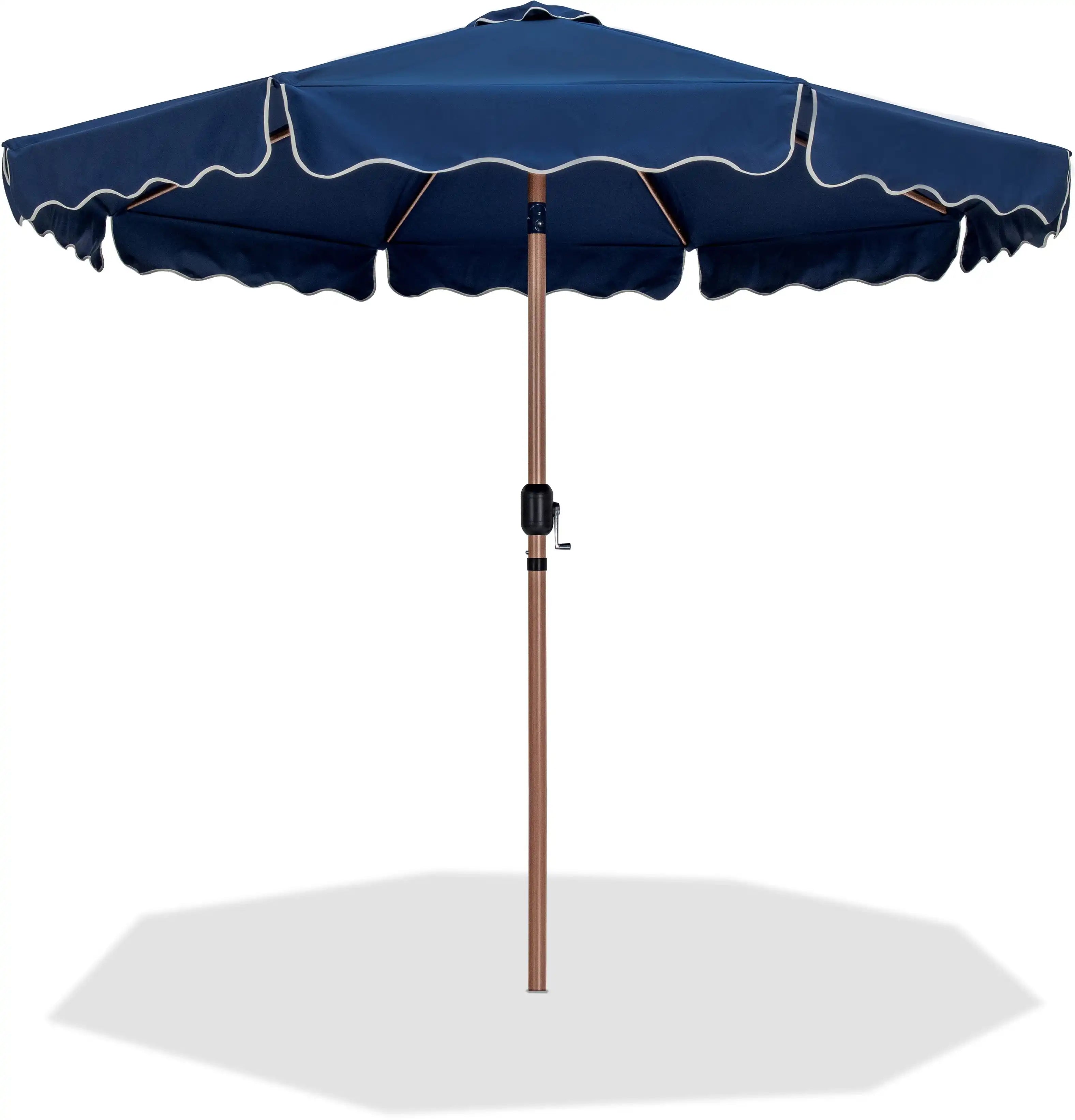 Amalfi - Patio Umbrella - Light Brown Pole - Best Buy Furniture