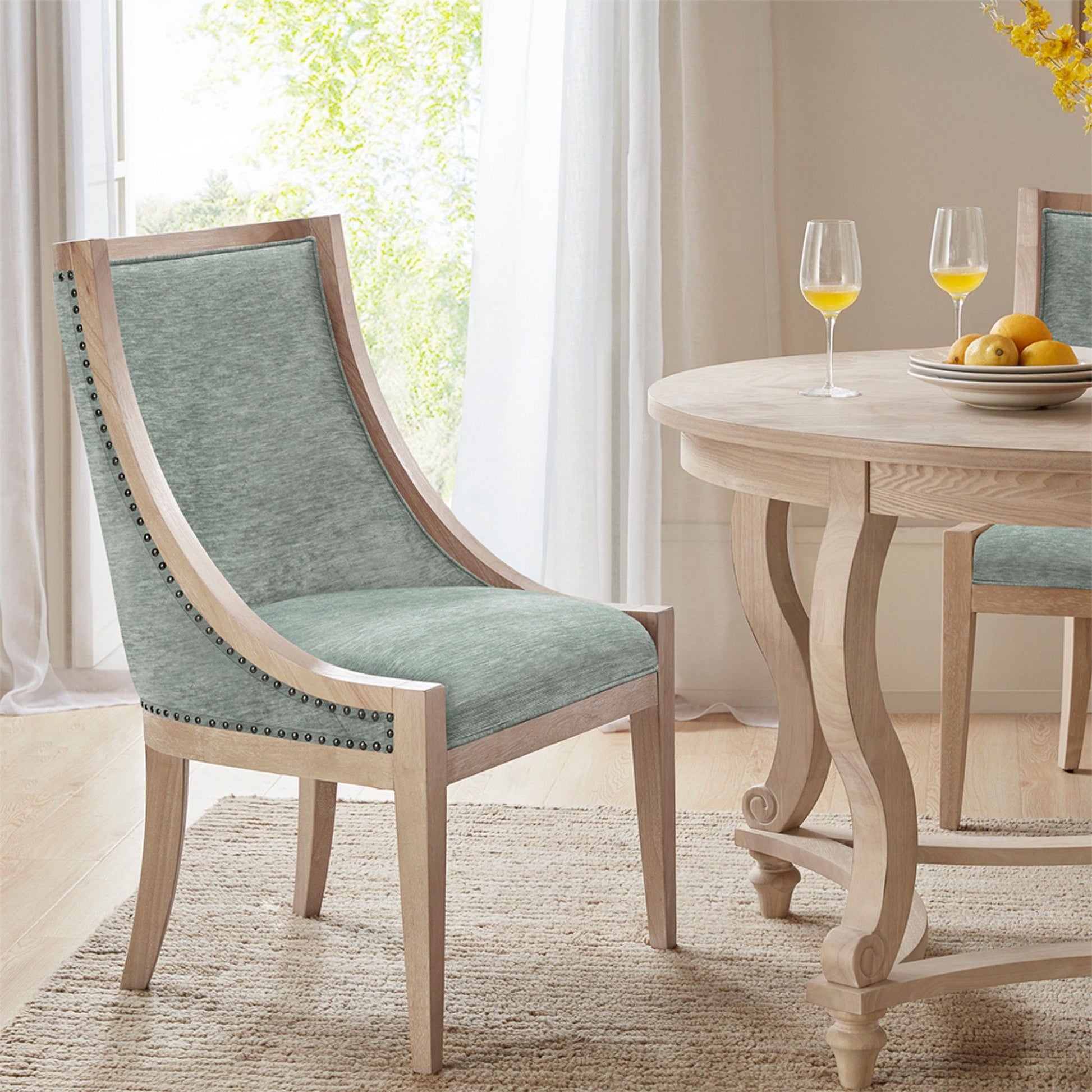 Upholstered Dining Chair With Nailhead Trim - Best Buy Furniture
