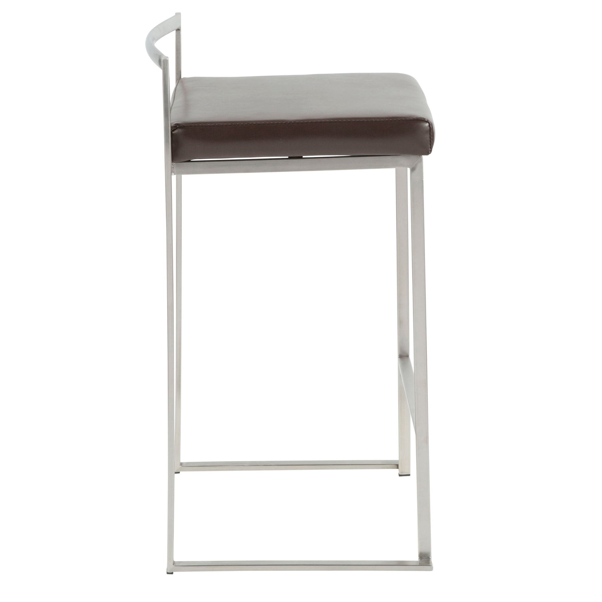 Fuji - Elegant Design Contemporary Stackable Counter Stool - Best Buy Furniture