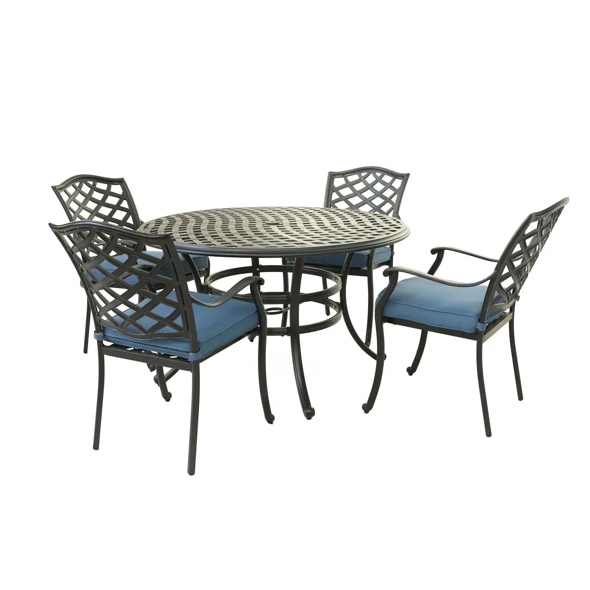 Aluminum Round Dining Set - Best Buy Furniture