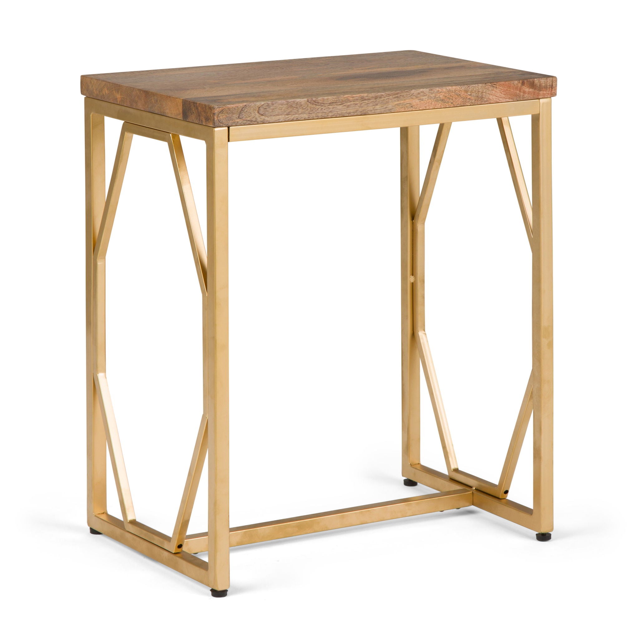Selma - Handcrafted Metal And Wood Accent Table - Best Buy Furniture