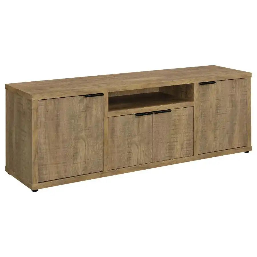 Tabby - 4 Door Engineered Wood TV Stand - Mango - Best Buy Furniture