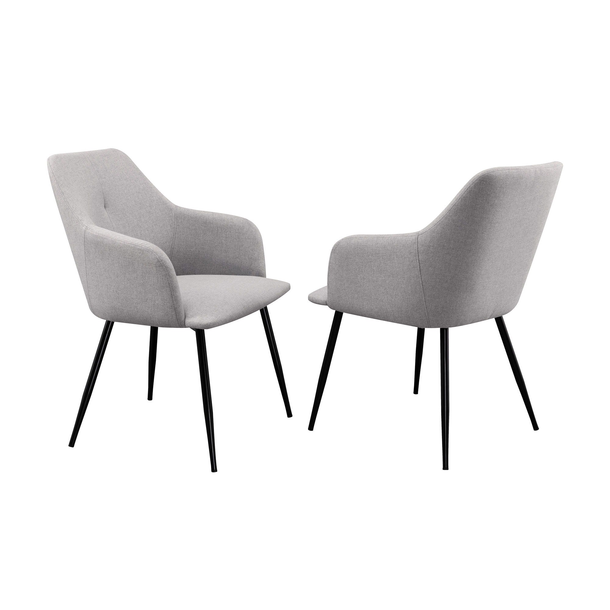 Contemporary Upholstered Woven Dining Chairs - Best Buy Furniture