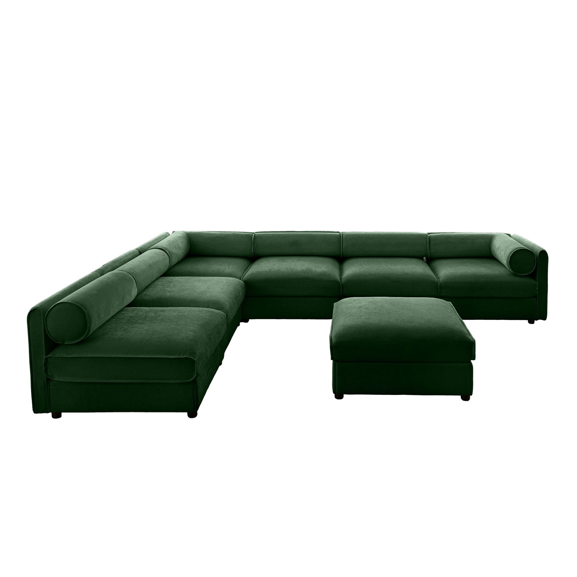 Modern Modular Sectional Sofa With Storag, Contemporary Cylindrical Design - Best Buy Furniture