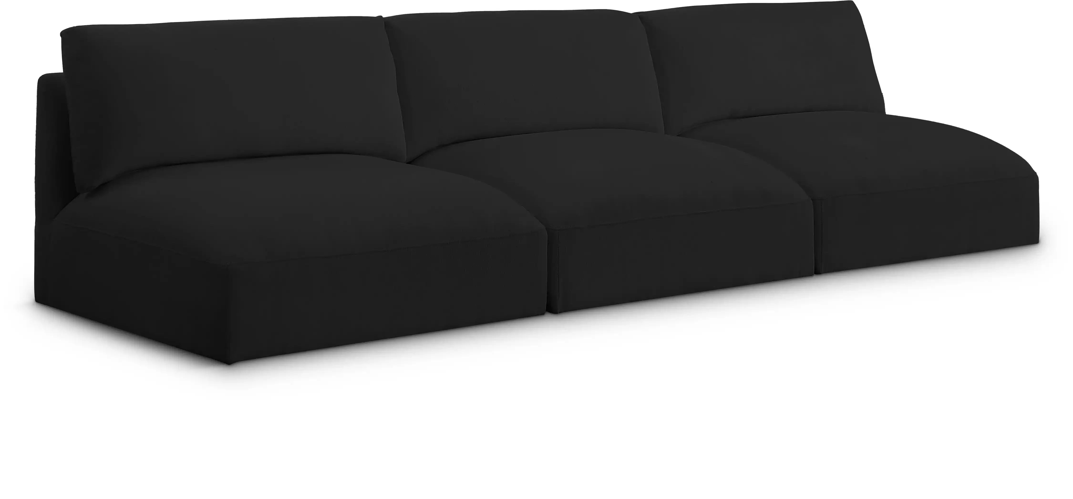 Ease - 3 Seat Modular Armless Sofa - Best Buy Furniture