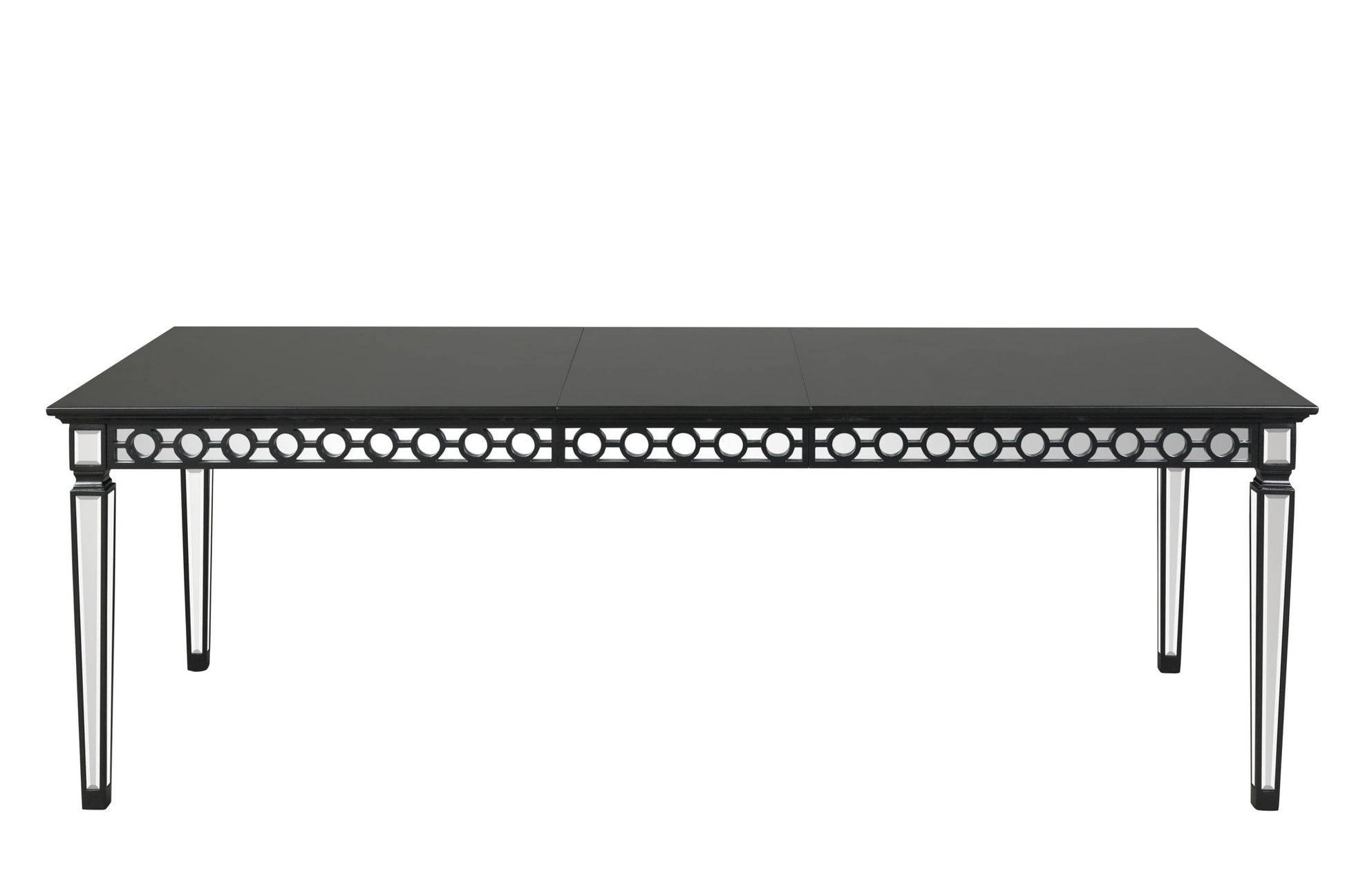 Varian II - Mirrored Dining Table - Black - Best Buy Furniture