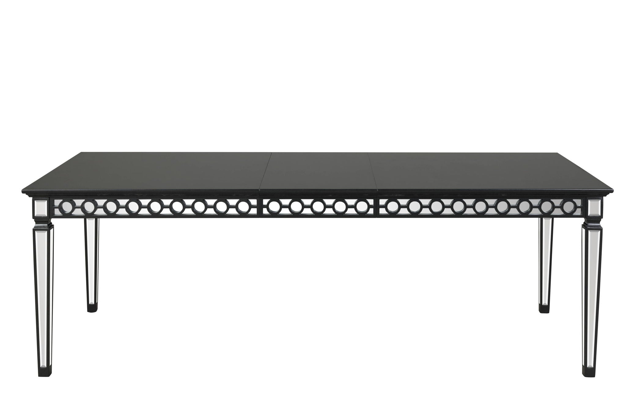Varian II - Mirrored Dining Table - Black - Best Buy Furniture