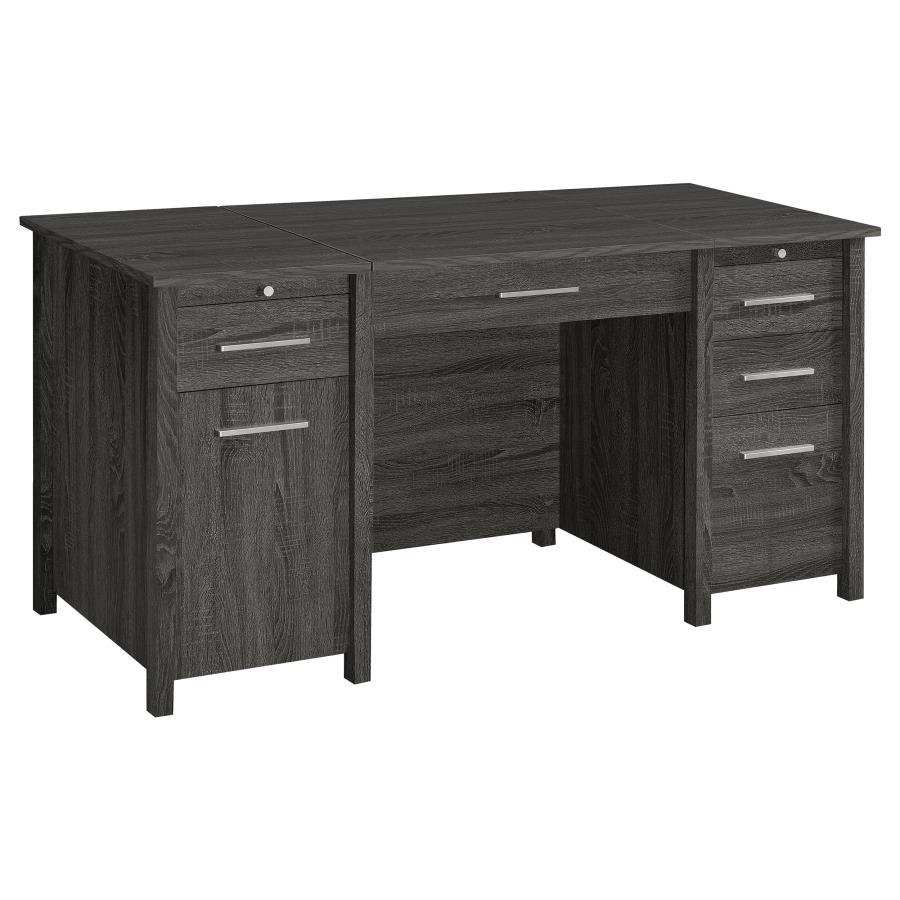 Dylan - 4-Drawer Lift Top Office Desk - Best Buy Furniture