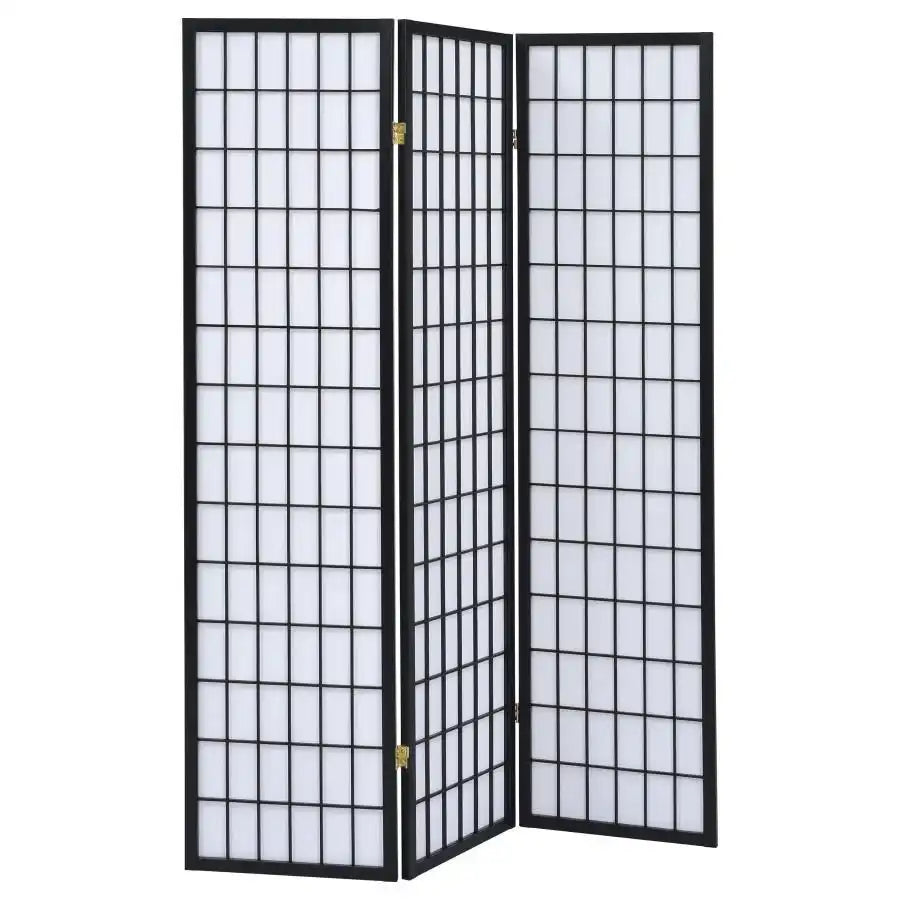 Carrie - 3-Panel Room Divider Folding Shoji Screen - Best Buy Furniture