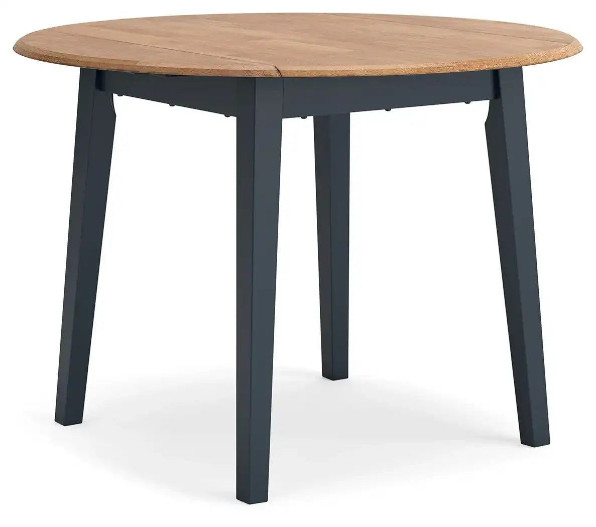 Gesthaven - Round Dining Room Drop Leaf Table Set - Best Buy Furniture