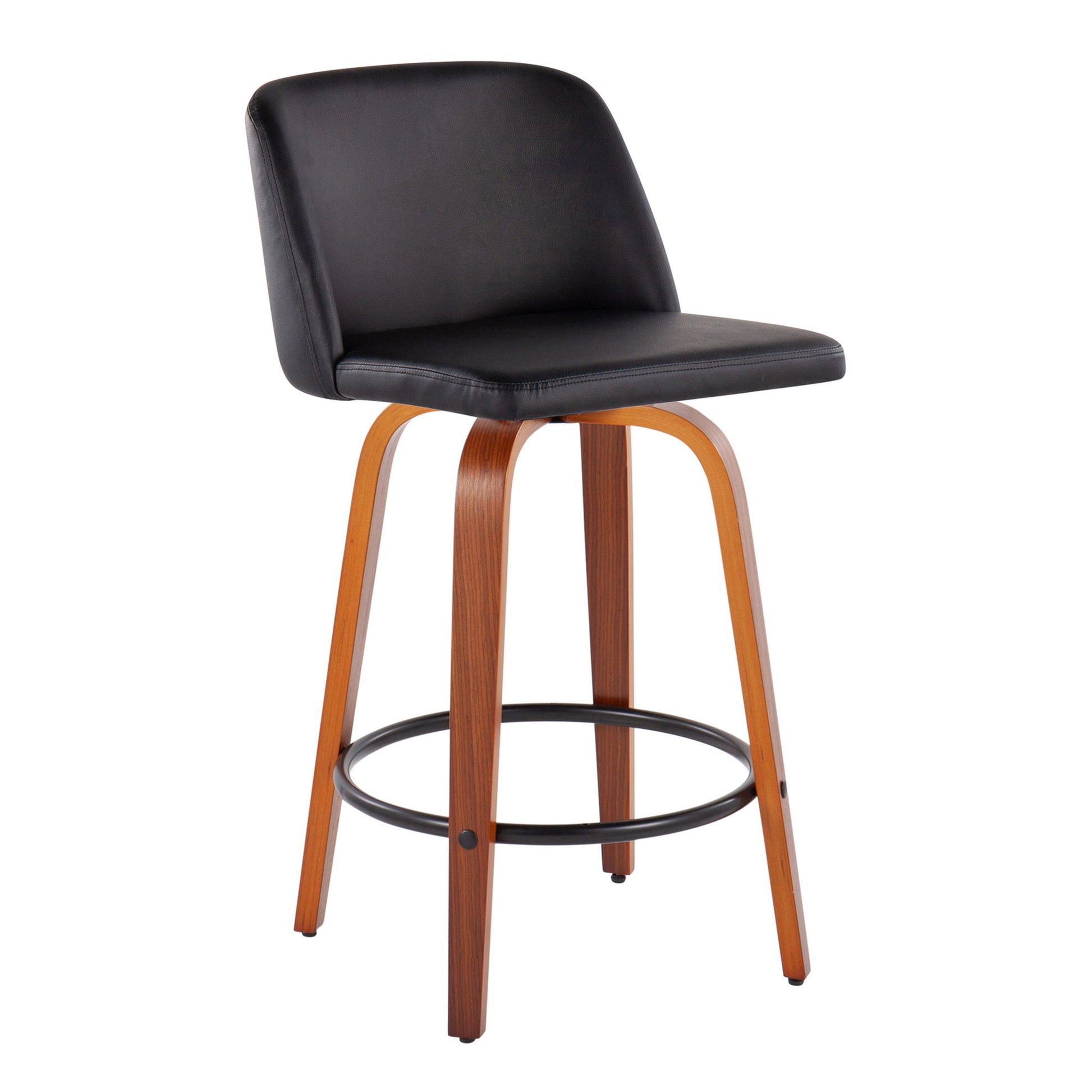 Toriano - Mid Century Modern, Counter Stool (Set of 2) - Best Buy Furniture