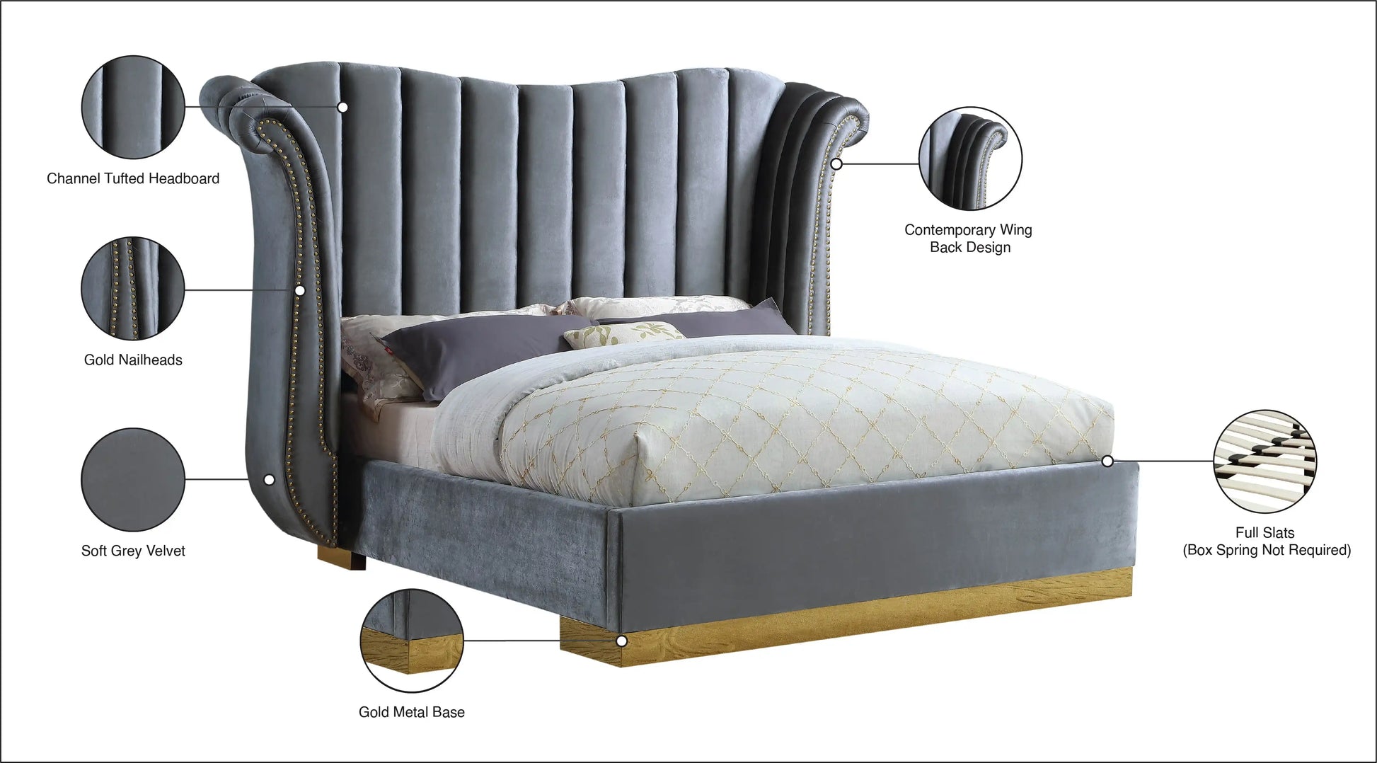 Flora - Bed - Best Buy Furniture