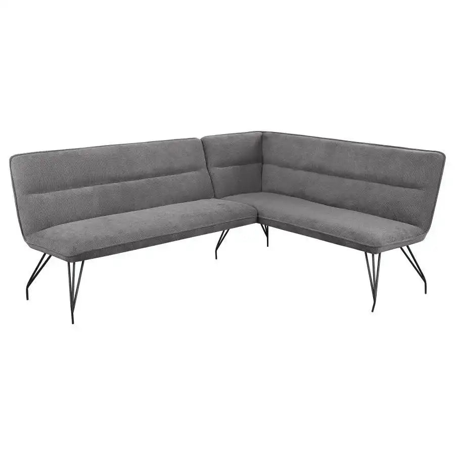 Dodson - Fabric Upholstered L-Shaped Nook Dining Bench - Best Buy Furniture