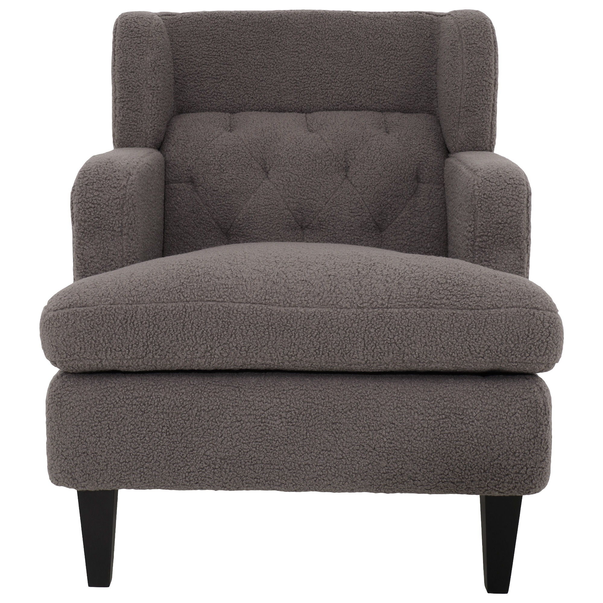 Upholstered Accent Chair Tufted Armchair For Living Room And Bedroom - Best Buy Furniture
