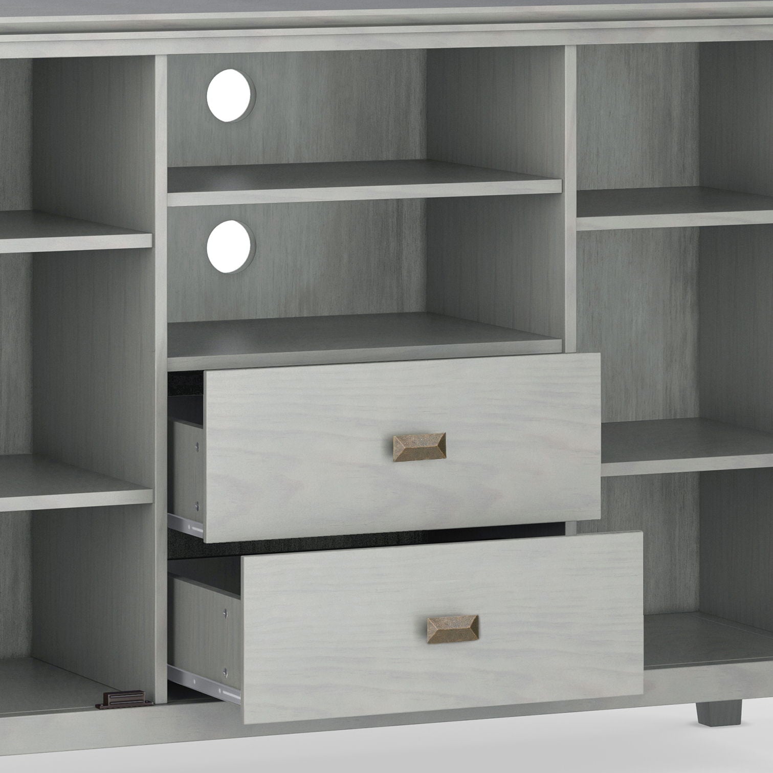 Artisan - Handcrafted, Tall TV Media Stand - Best Buy Furniture