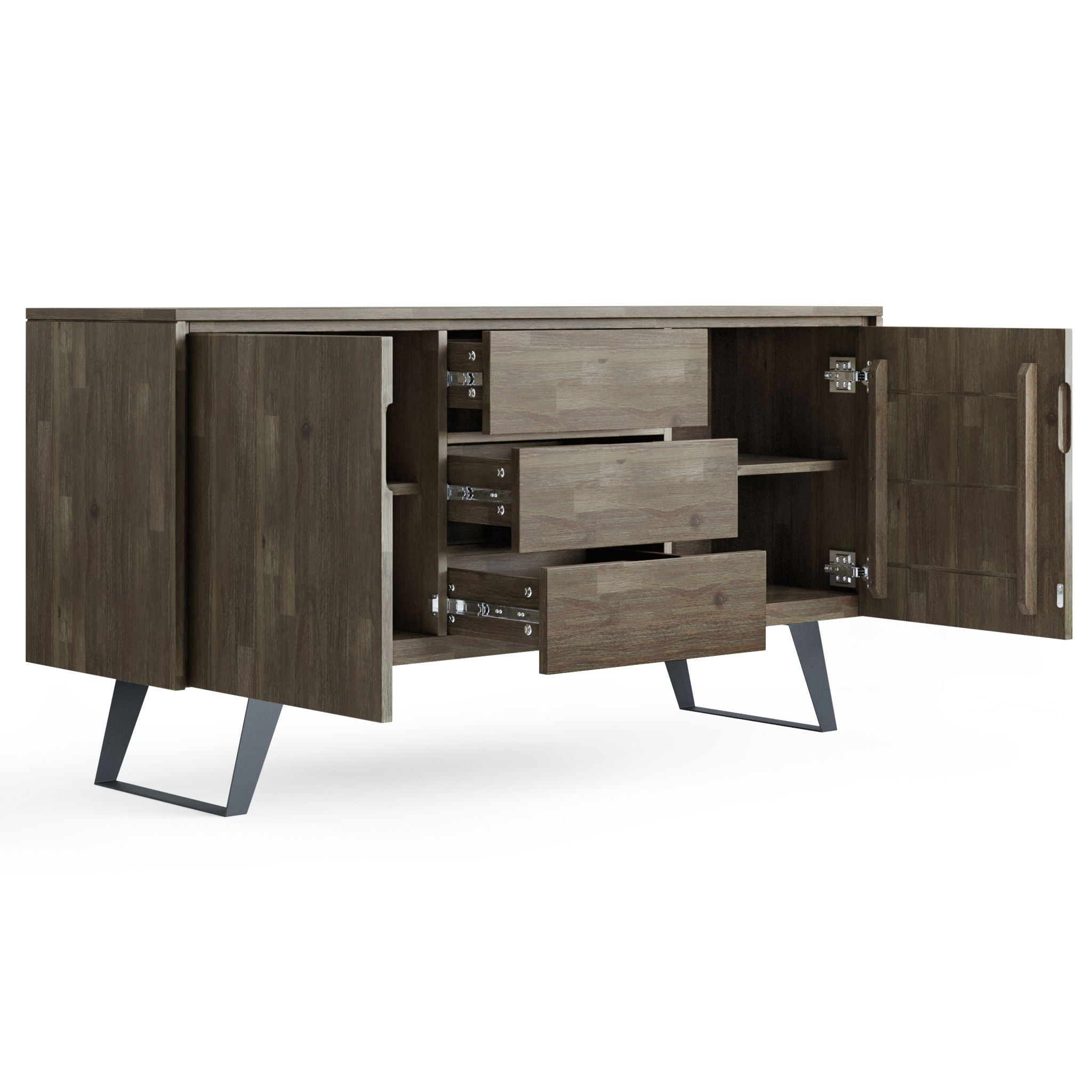 Lowry - Handcrafted Sideboard Buffet - Best Buy Furniture