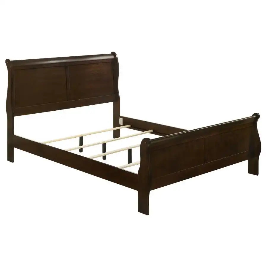 Louis Philippe - Panel Sleigh Bed - Best Buy Furniture
