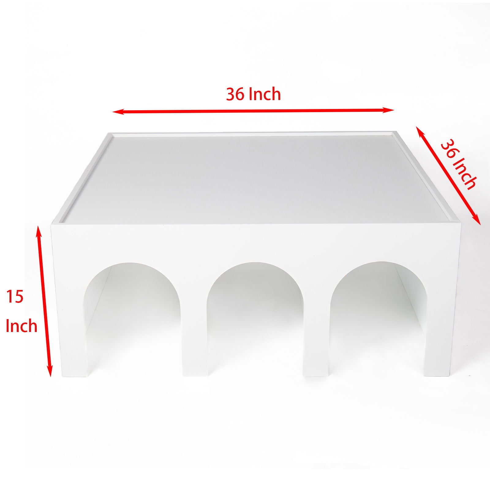 Multifunctional 4 Tier Book Shelf & Coffee Table For Living Room Bedroom Dining Room Study Entryway, Creative Furniture Floor Bookshelf, Minimalist Organizer Storage Shelves - White - Best Buy Furniture