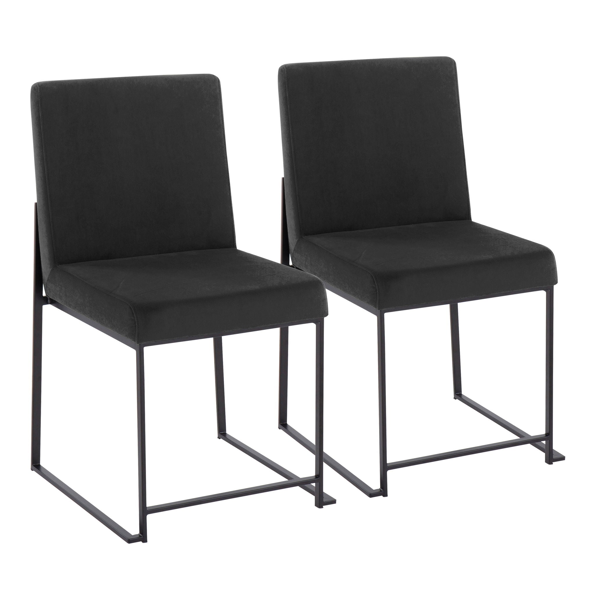 Fuji - Contemporary Modern Elegance With High Back Dining Chair (Set of 2) - Best Buy Furniture