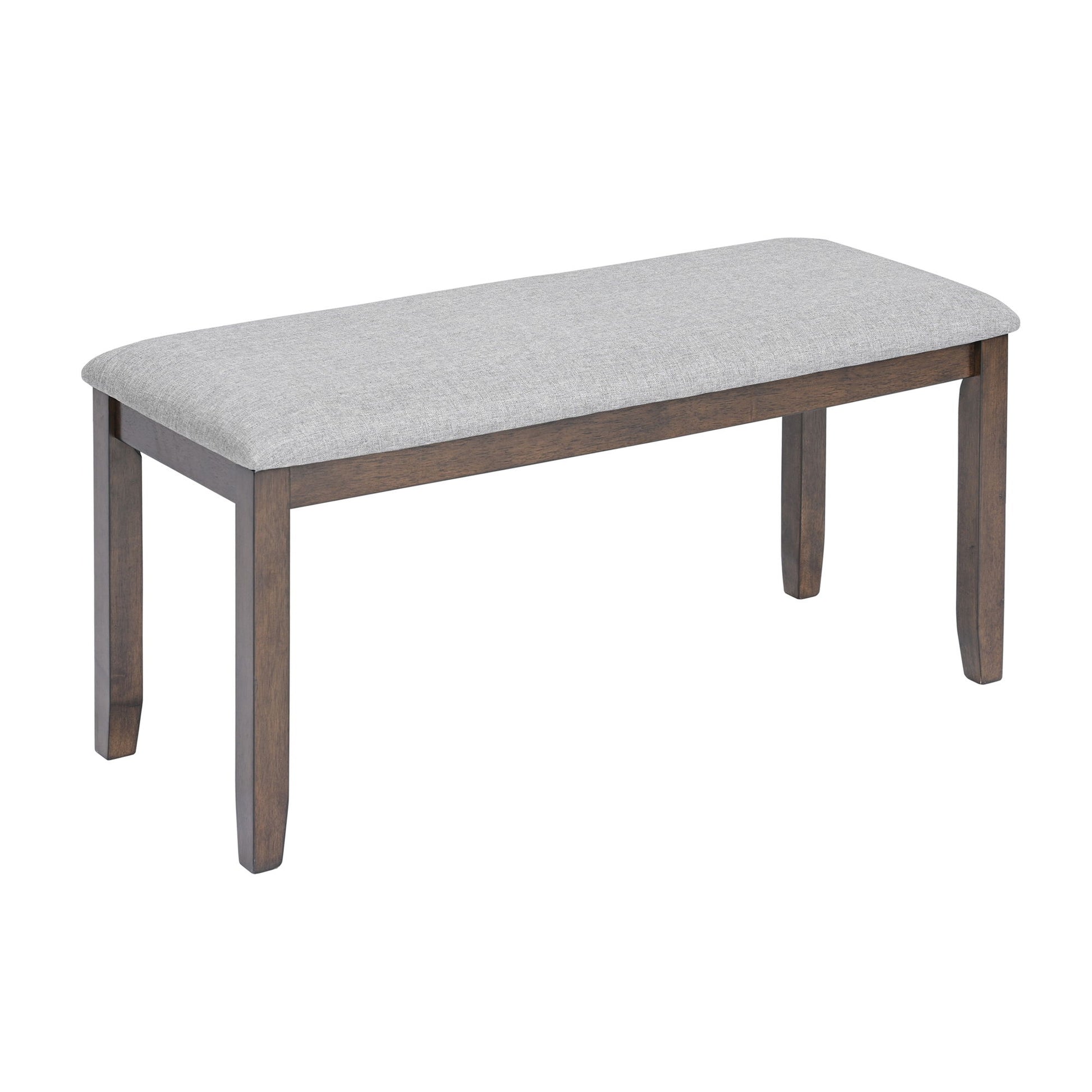 6 Pieces Kitchen Dining Set, Rectangular Wooden Dining Table With 4 Chairs And A Bench - Best Buy Furniture