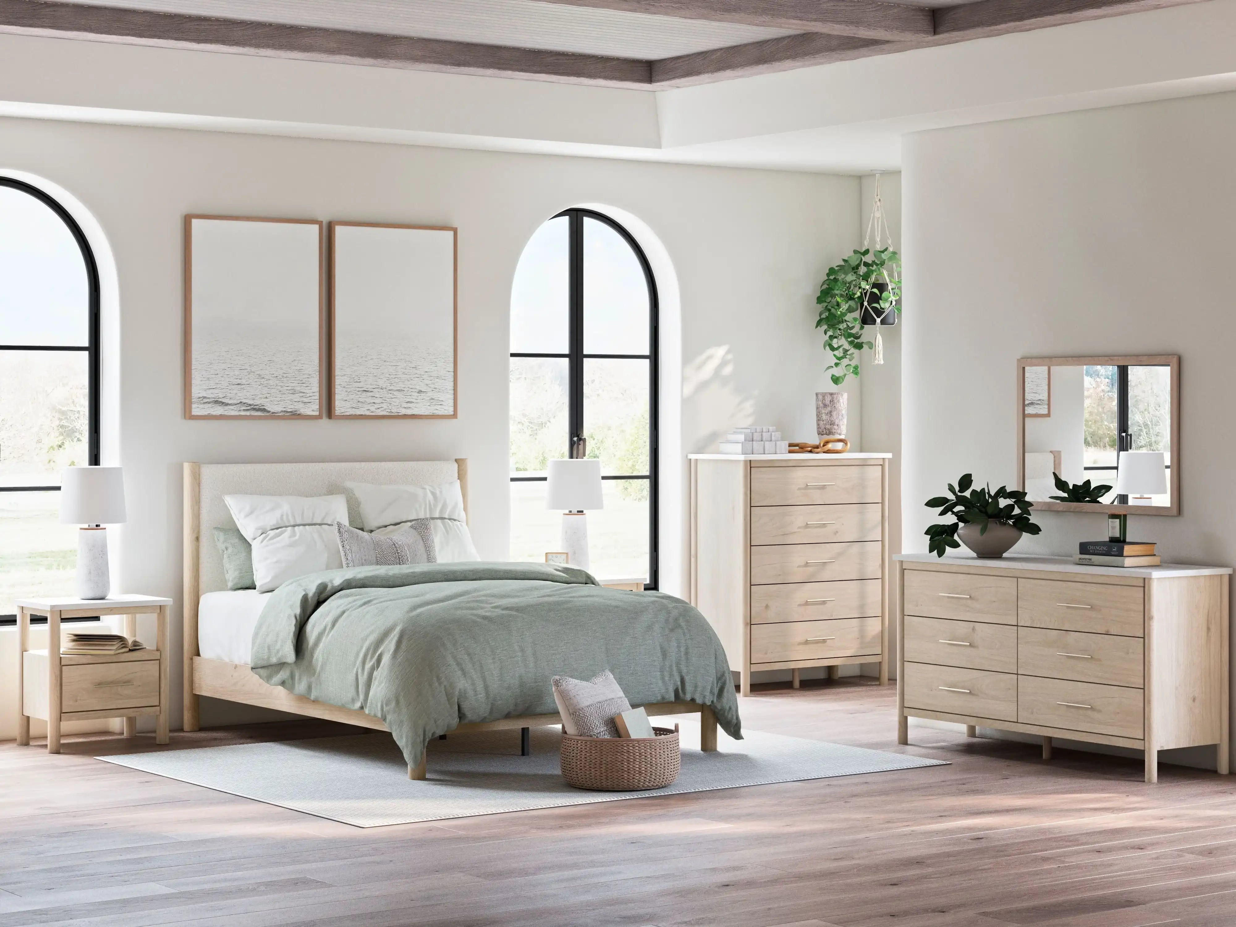 Cadmori - Panel Bedroom Set - Best Buy Furniture