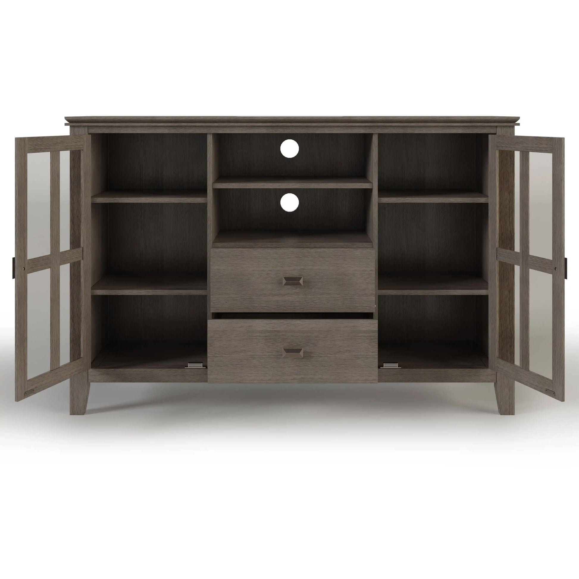 Artisan - Handcrafted, Tall TV Media Stand - Best Buy Furniture