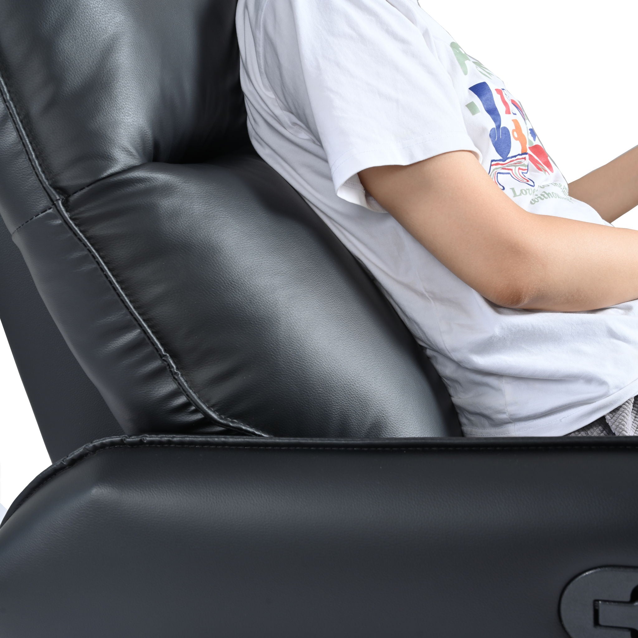 360° Modern Small Rocking Swivel Recliner Chair With Side Pocket - Best Buy Furniture