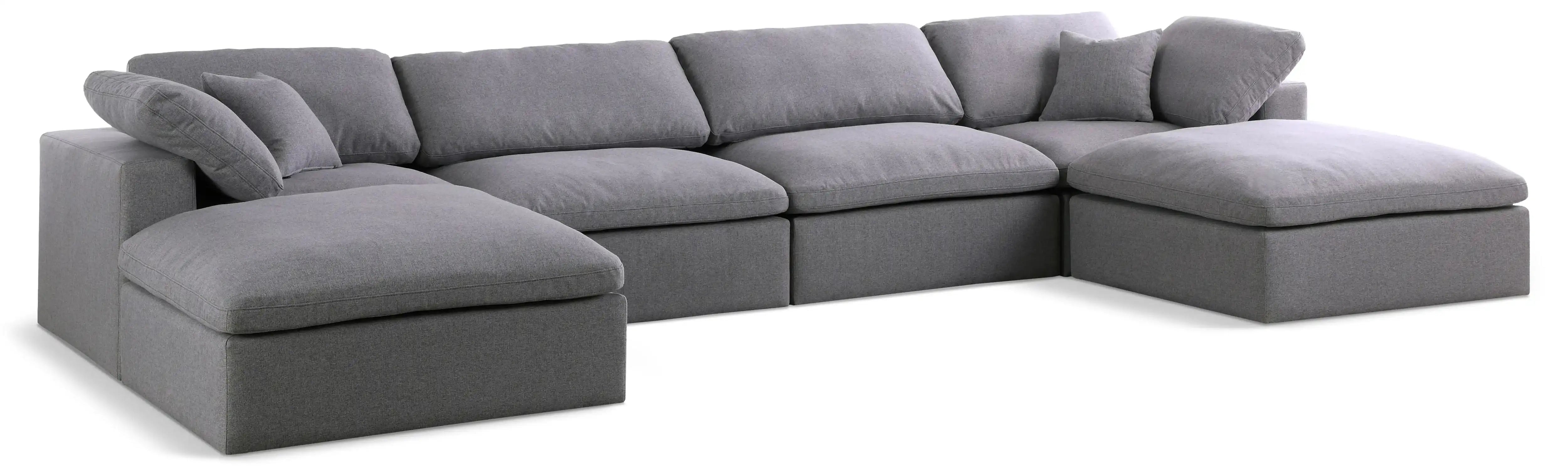 Serene - 6 Piece Modular Sectional - Best Buy Furniture