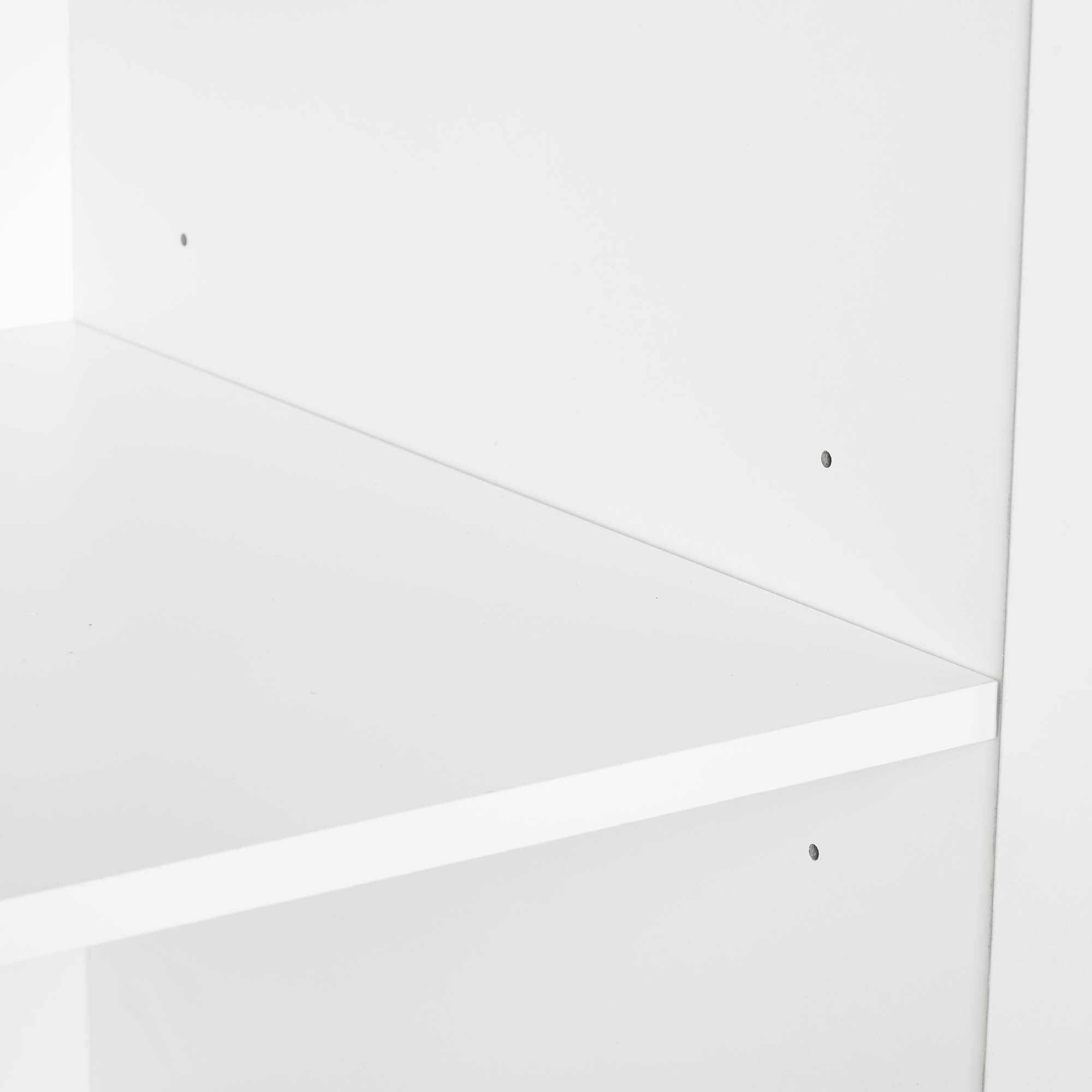 Lee - Free Standing Wardrobe Closet With Drawers And Shelves