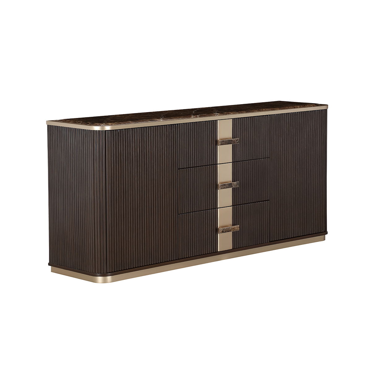 West Kensington - Sideboard - Medium Espresso - Best Buy Furniture