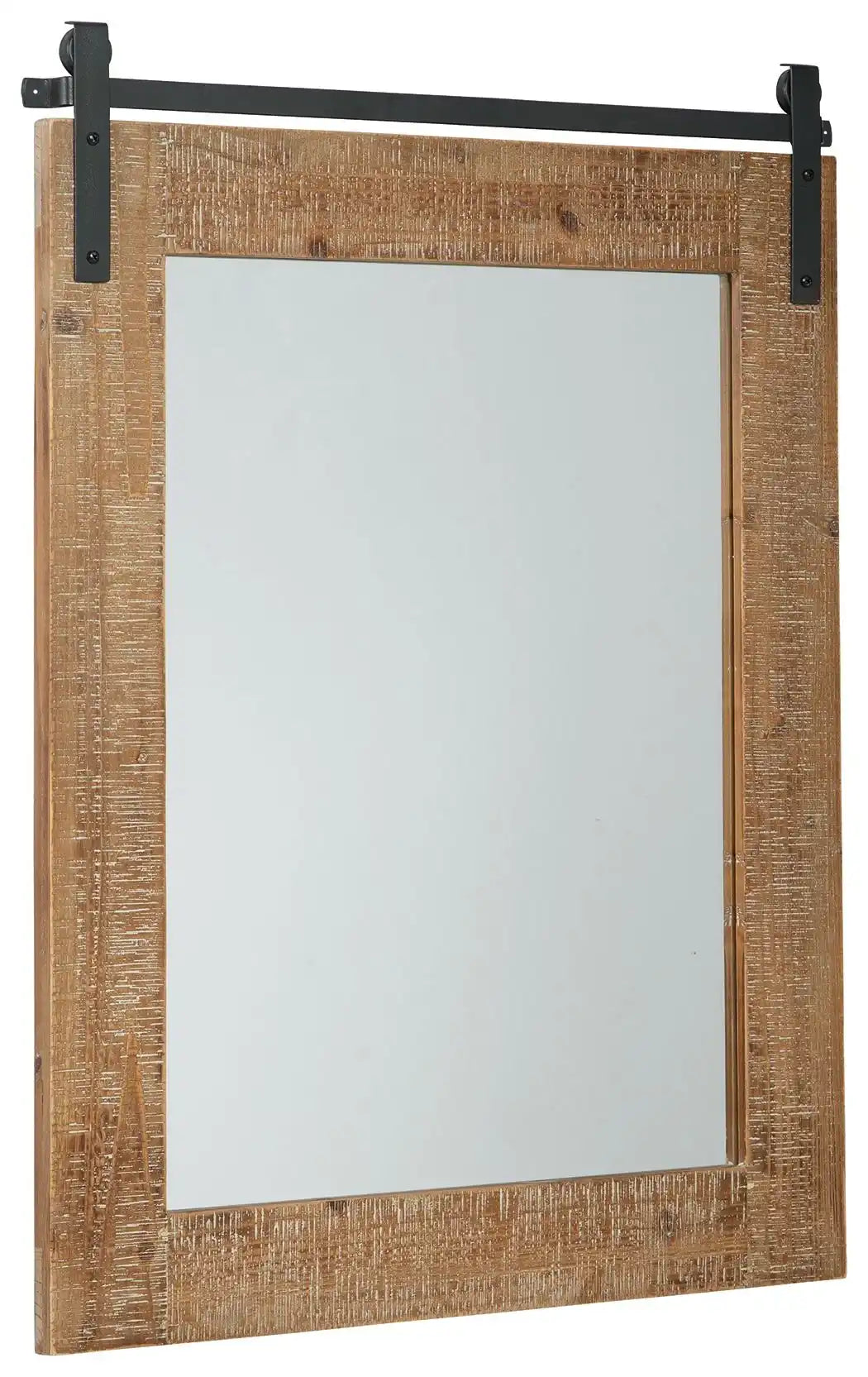 Lanie - Accent Mirror - Antique Brown - Best Buy Furniture