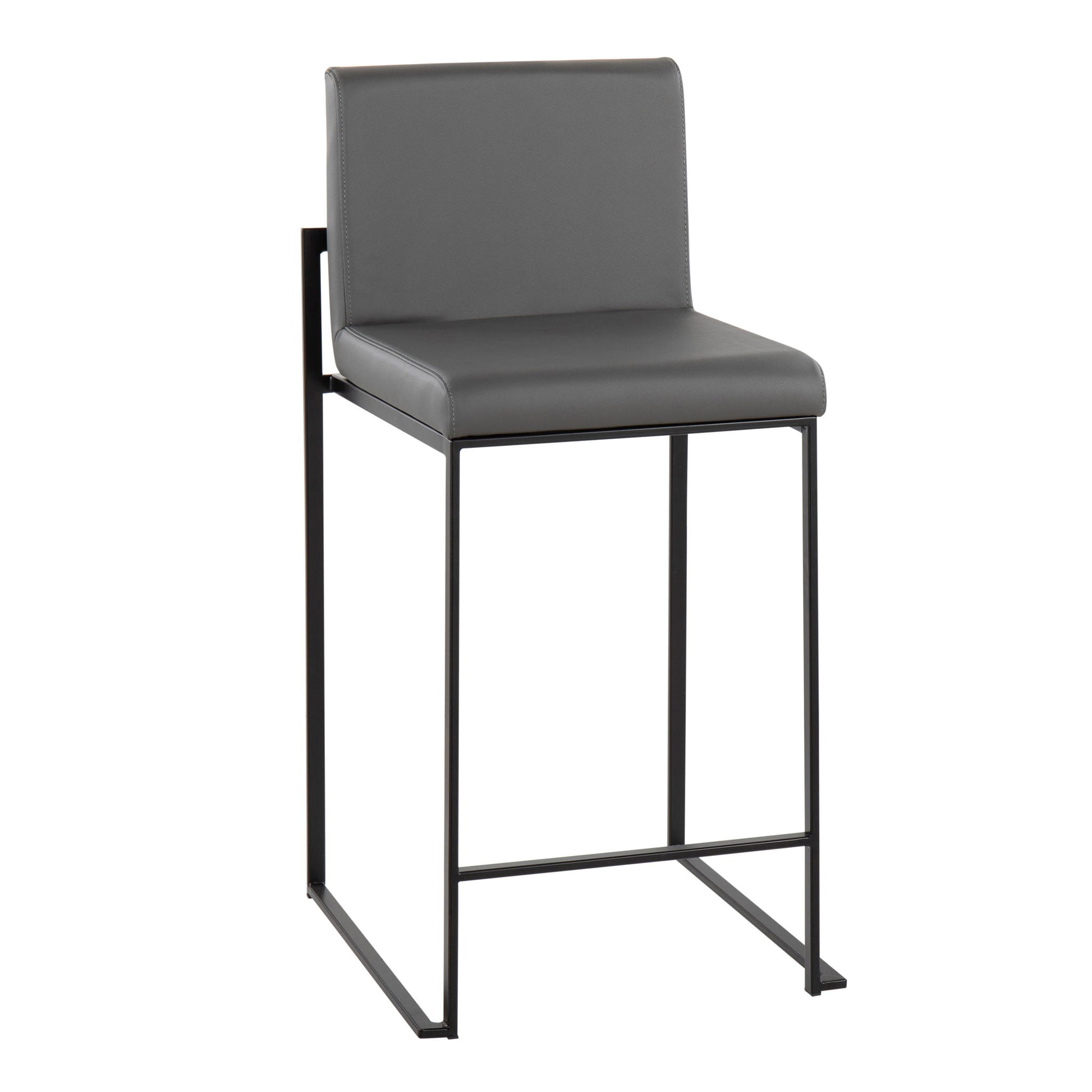 Fuji - Contemporary Modern Elegance, High Back Counter Stool - Best Buy Furniture