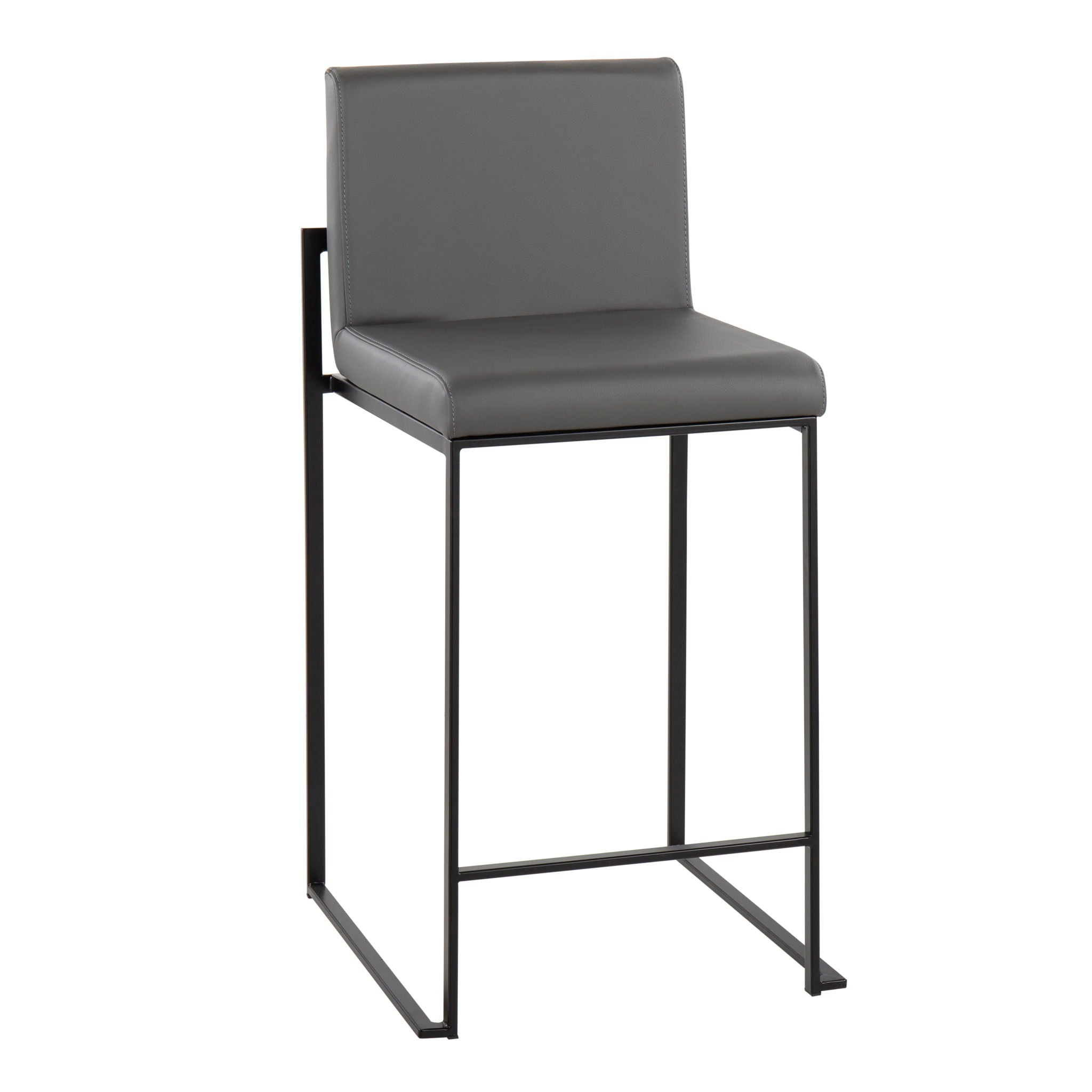 Fuji - Contemporary Modern Elegance, High Back Counter Stool - Best Buy Furniture