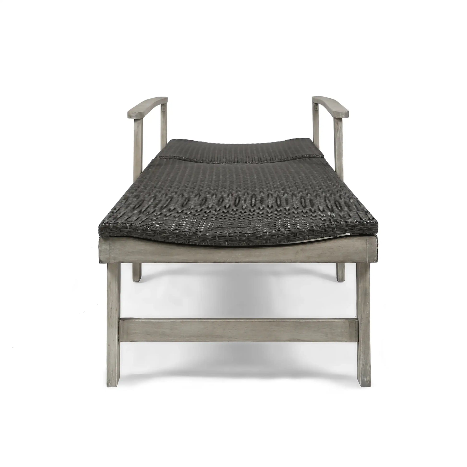 HAMPTON WOOD + WICKER CHAISE LOUNGE - Best Buy Furniture