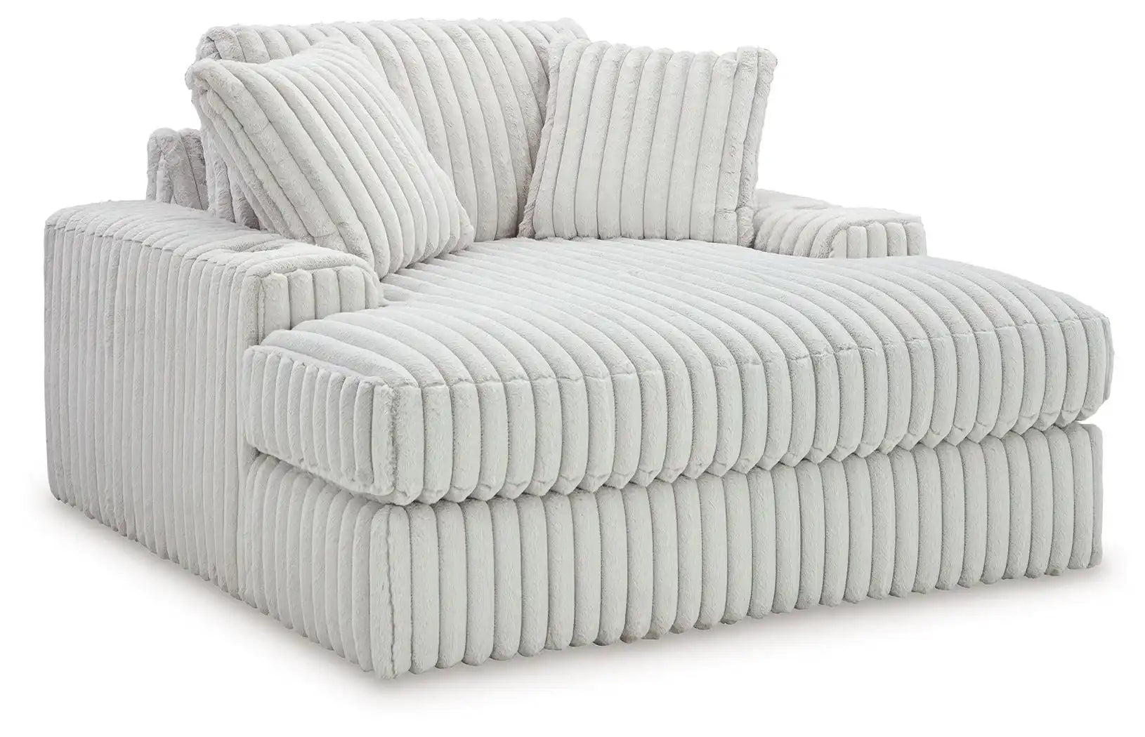Stupendous - Oversized Chaise - Alloy - Best Buy Furniture