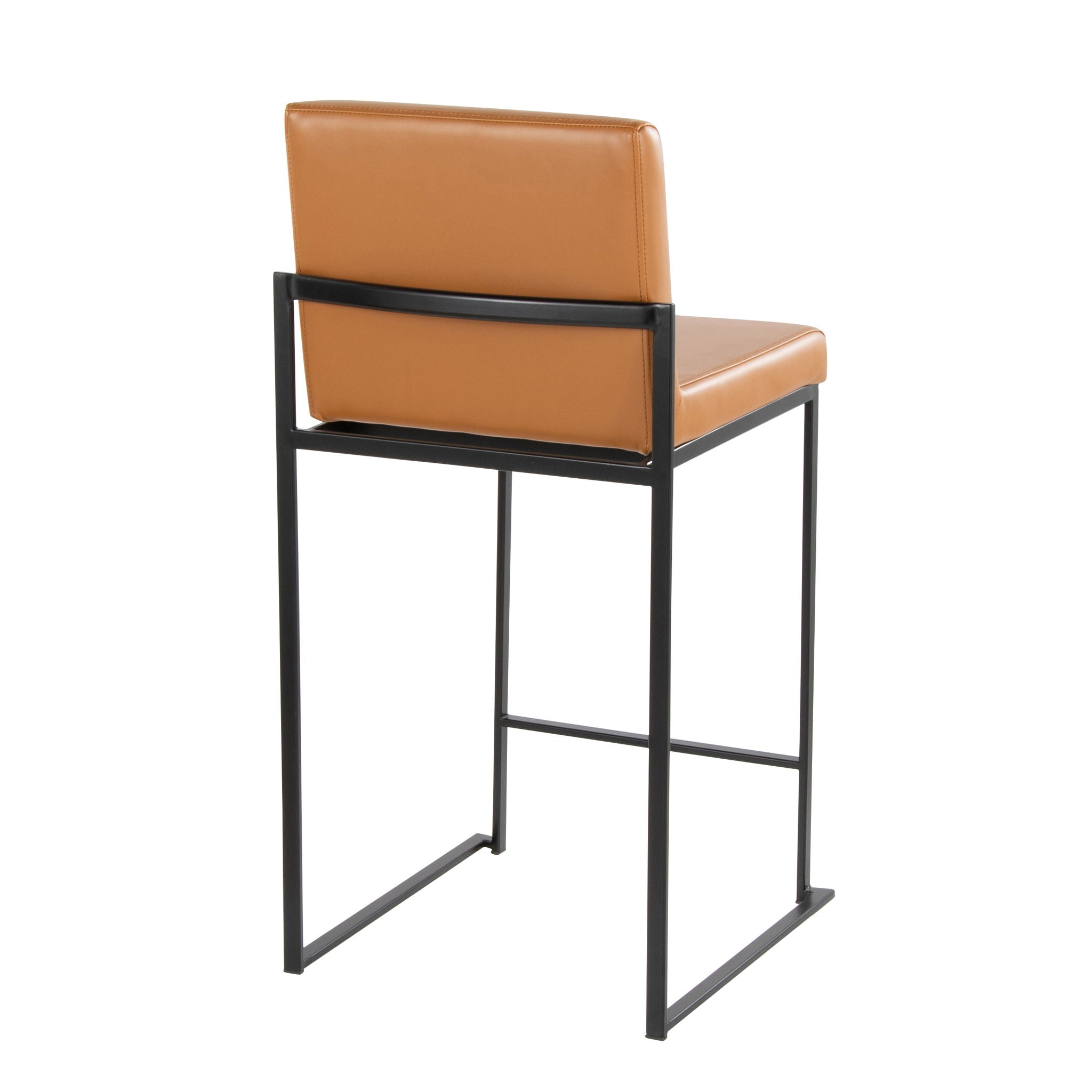 Fuji - Contemporary High Back Barstool Elegant Design - Best Buy Furniture